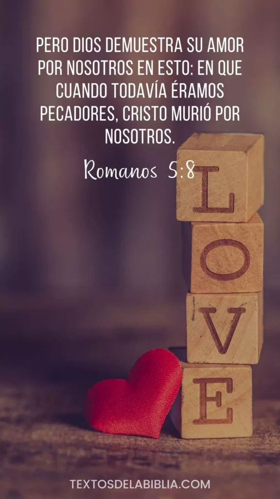 Versículos de Amor Romanos 5:8