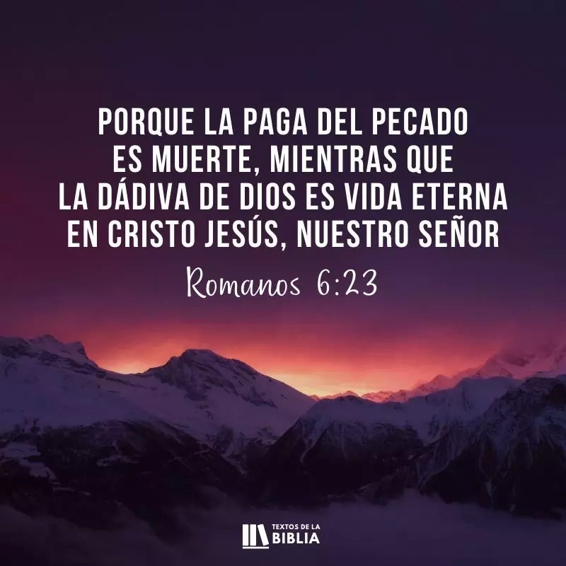 Versículos para Evangelizar Romanos 6:23