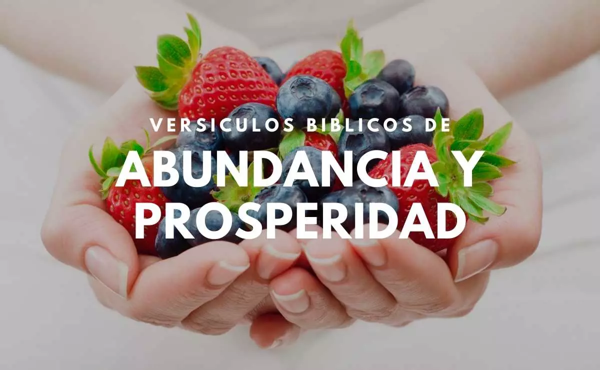 Versículos Bíblicos sobre Abundancia y Prosperidad