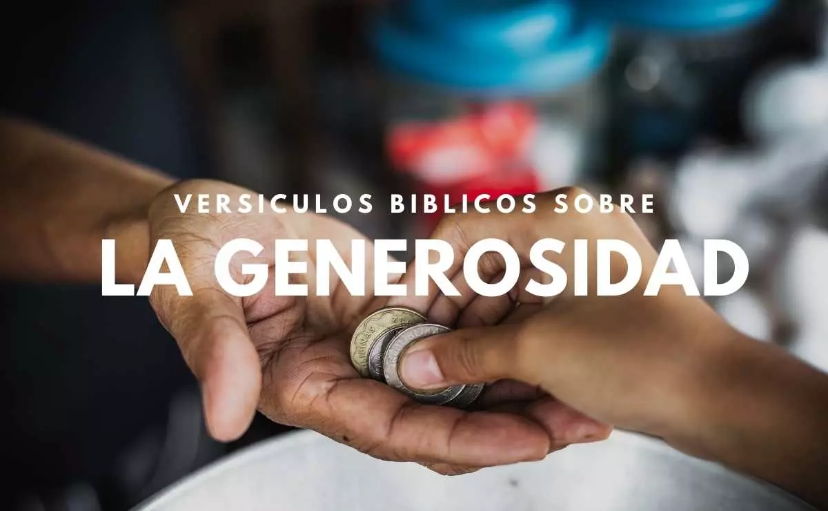 Versículos Bíblicos sobre La Generosidad